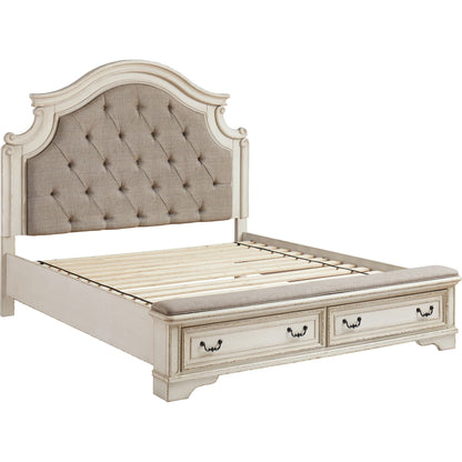 Realyn King Bed - Two-tone