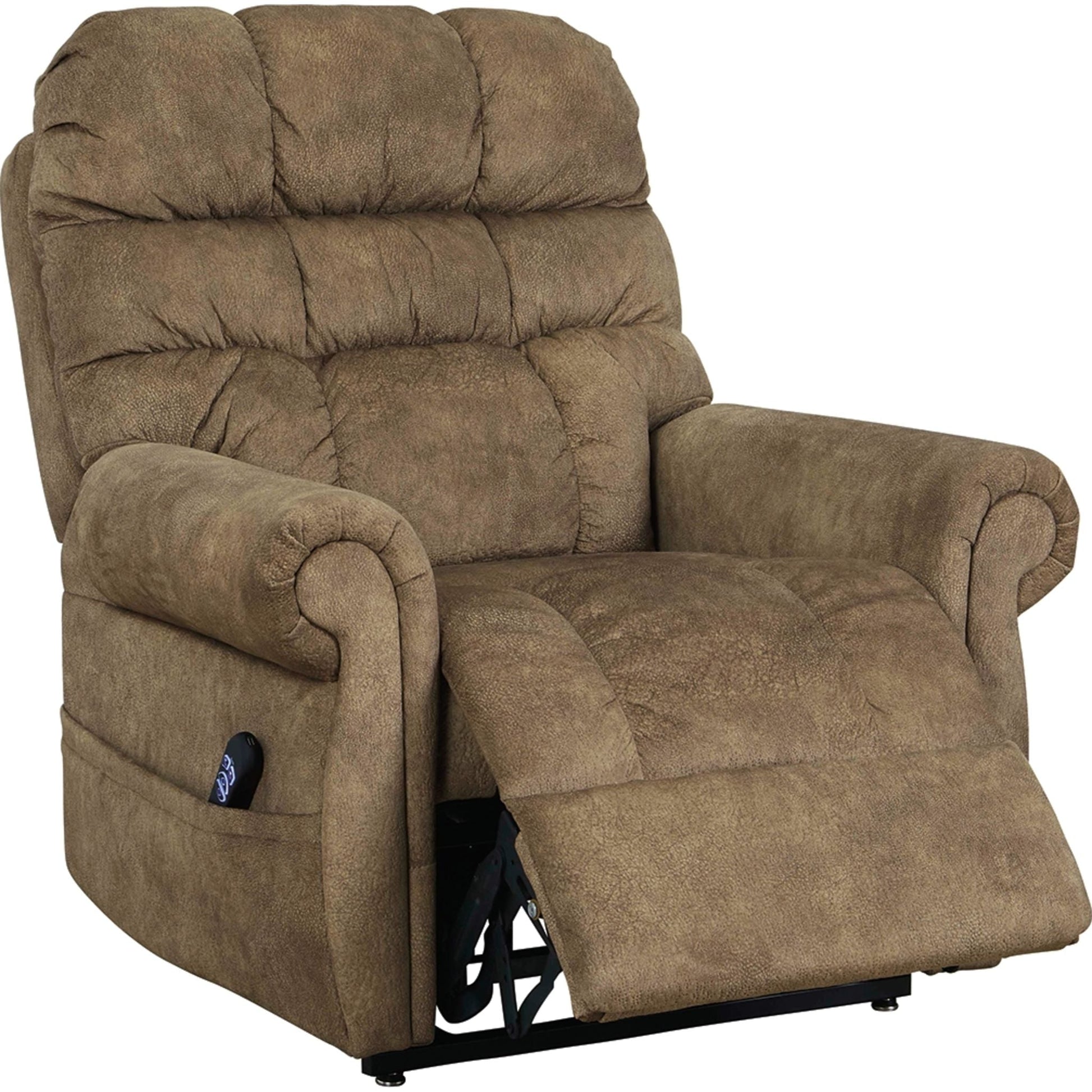 Mopton Power Lift Recliner - Saddle