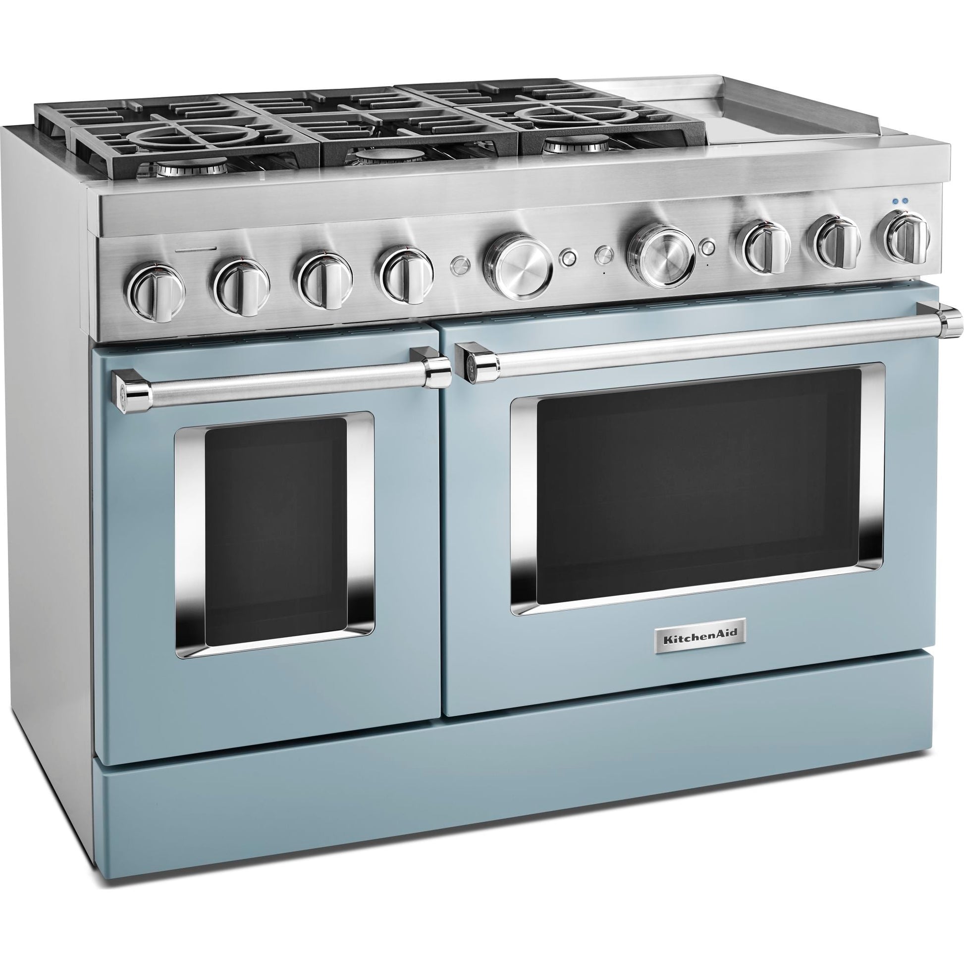 KitchenAid Dual Fuel Range (KFDC558JMB) - Misty Blue