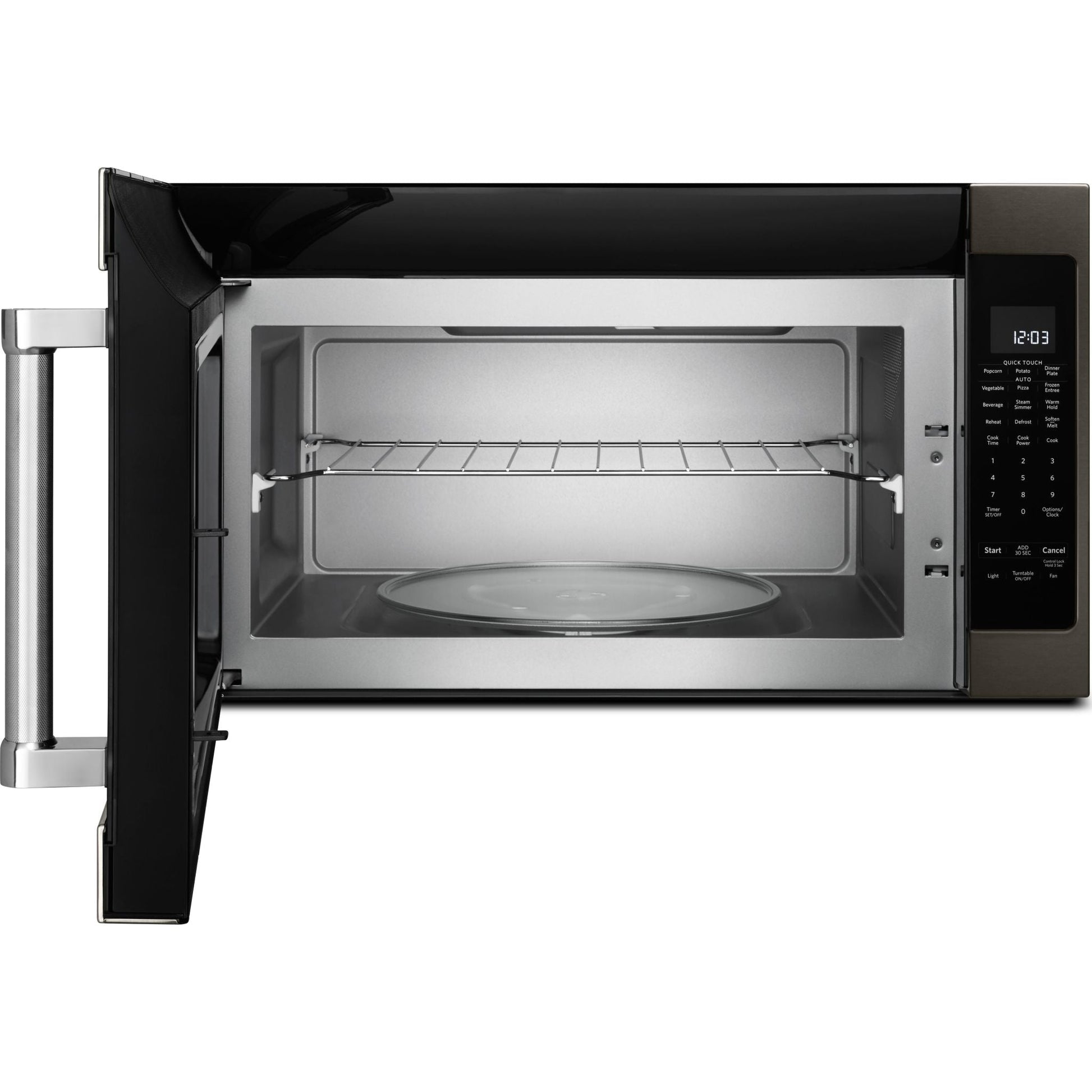 KitchenAid 2.0 Cu. Ft. Over The Range Microwave (YKMHS120EBS) - Black Stainless