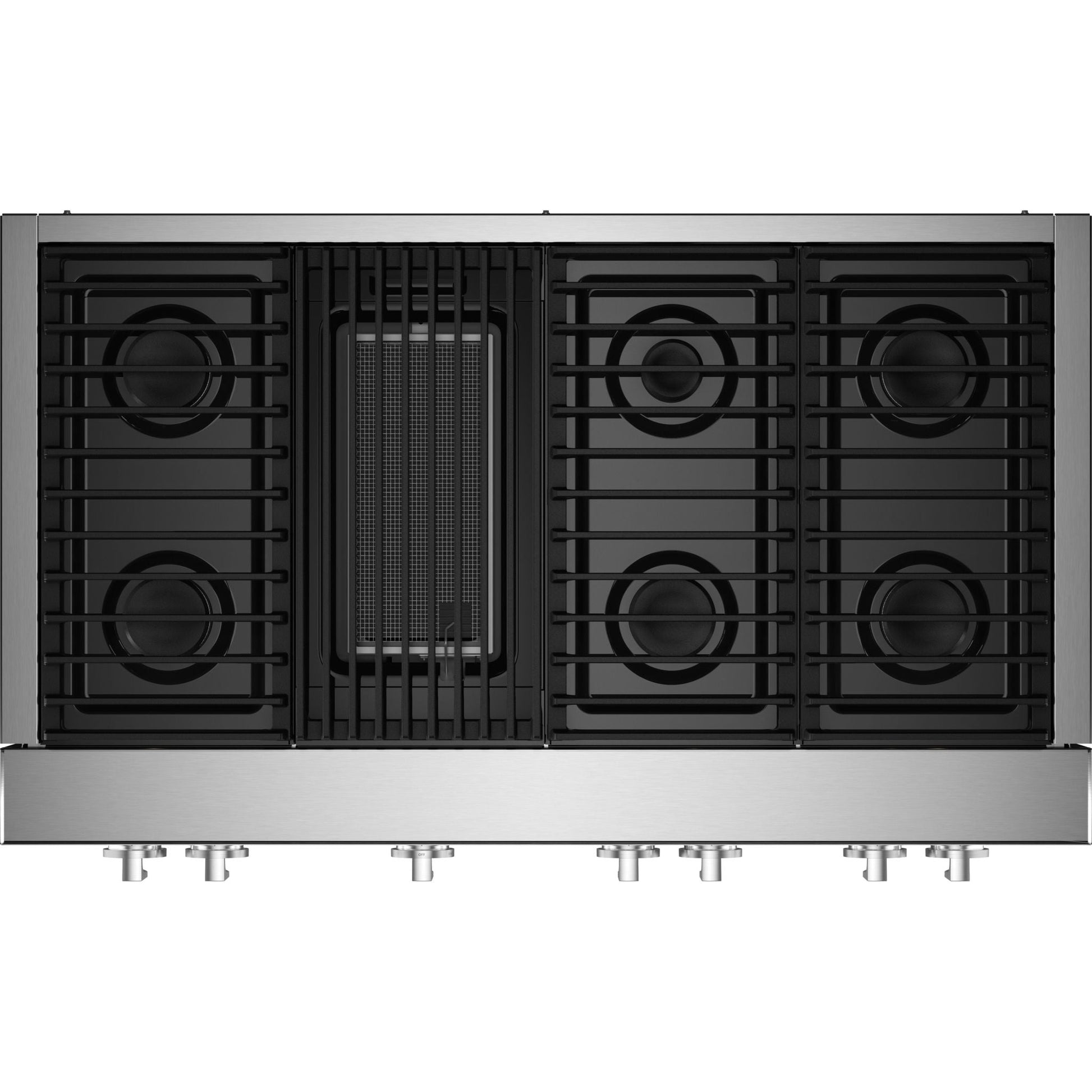 JennAir 48" Gas Cooktop (JGCP648HM) - Floating Glass Black