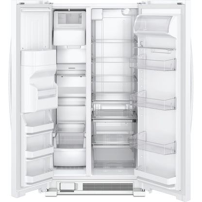 Whirlpool Side x Side Fridge (WRS325SDHW) - White