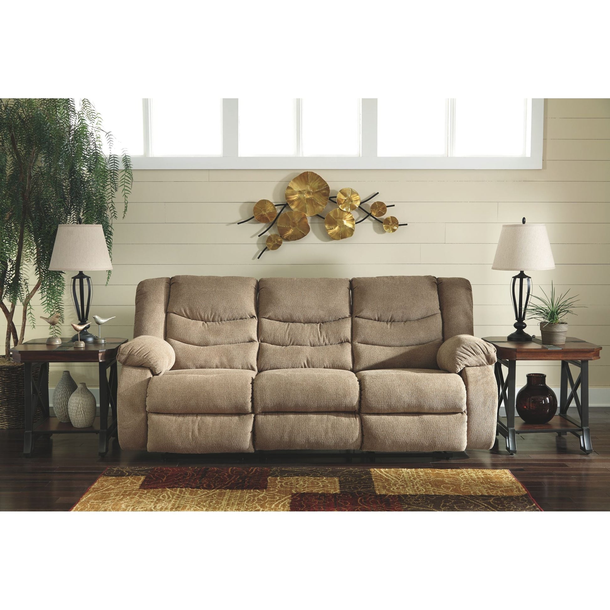 Tulen Reclining Sofa - Grey