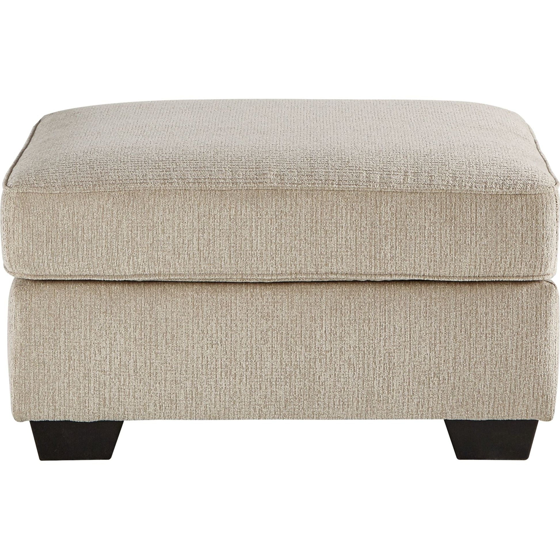 Decelle Oversized Accent Ottoman - Putty