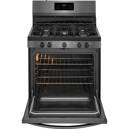 Frigidaire Gas Range (FFGF3054TD) - Black Stainless