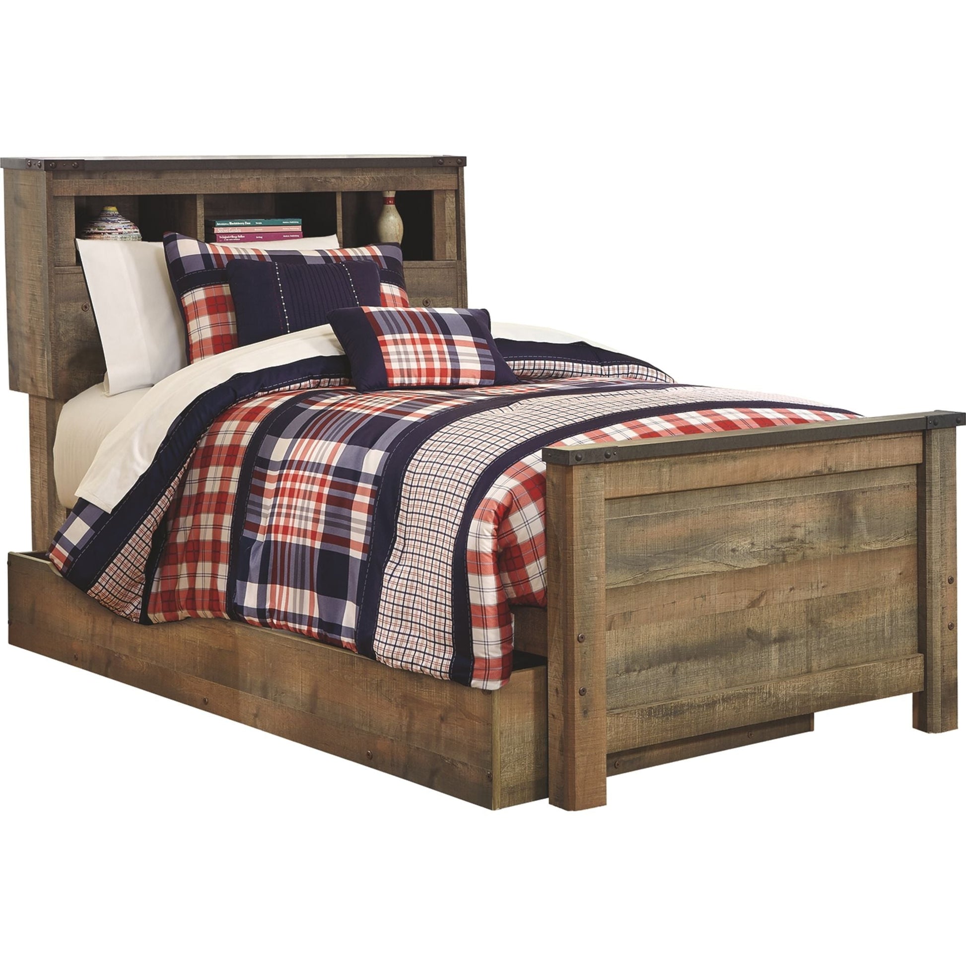 Trinell 5 Piece Twin Bedroom - Brown