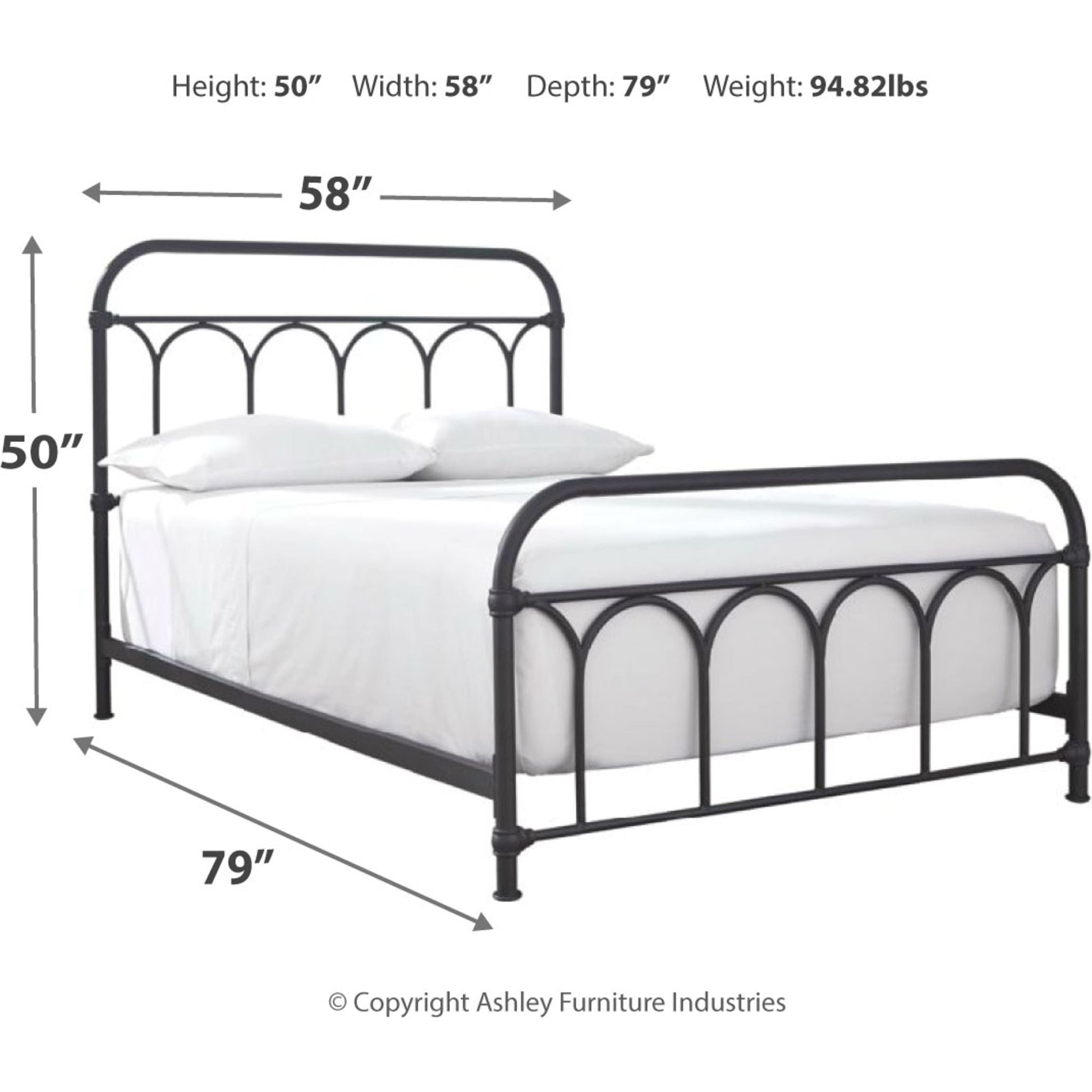 Sarasota Headboard / Footboard / Rails - Black
