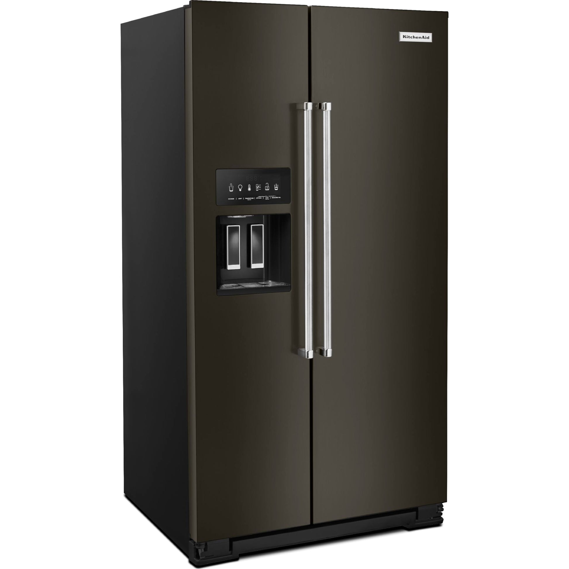 KitchenAid Side x Side Fridge (KRSF705HBS) - Black Stainless