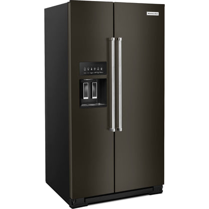 KitchenAid Side x Side Fridge (KRSF705HBS) - Black Stainless