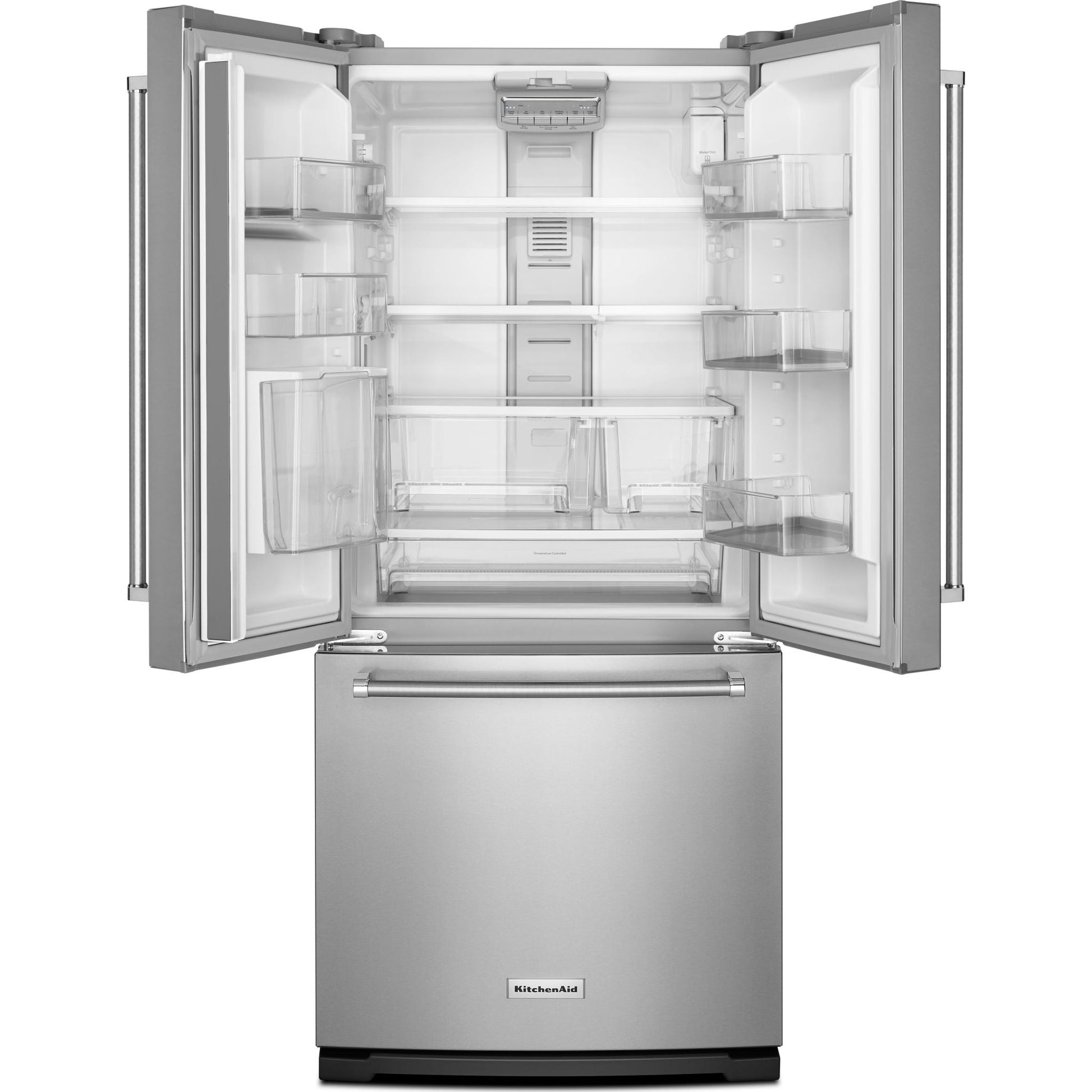 KitchenAid French Door Fridge (KRFF300ESS) - Stainless Steel