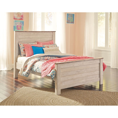 Josie 5 Piece Twin Bedroom - Whitewash