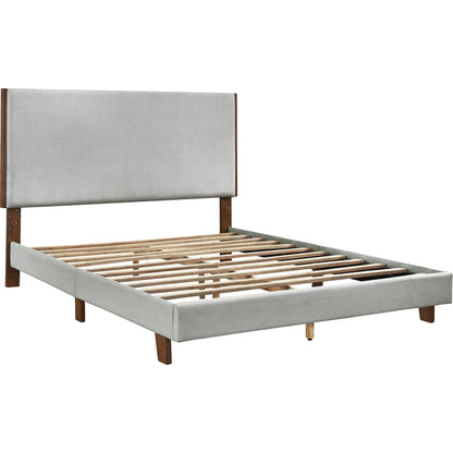 Tranhaus King Bed - Beige