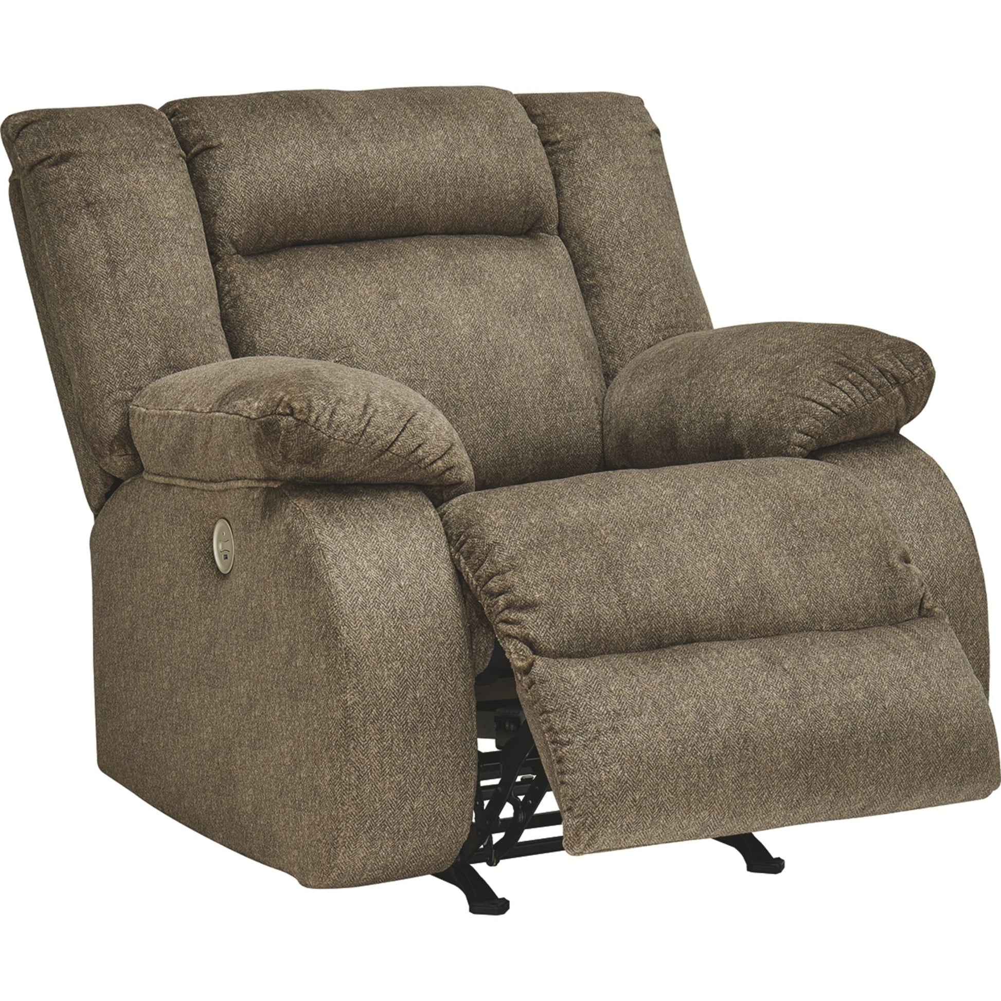 Burkner Power Rocker Recliner - Mocha
