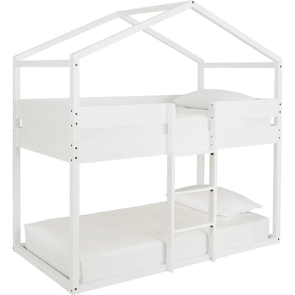 Flannibrook Twin/Twin House Loft Bed