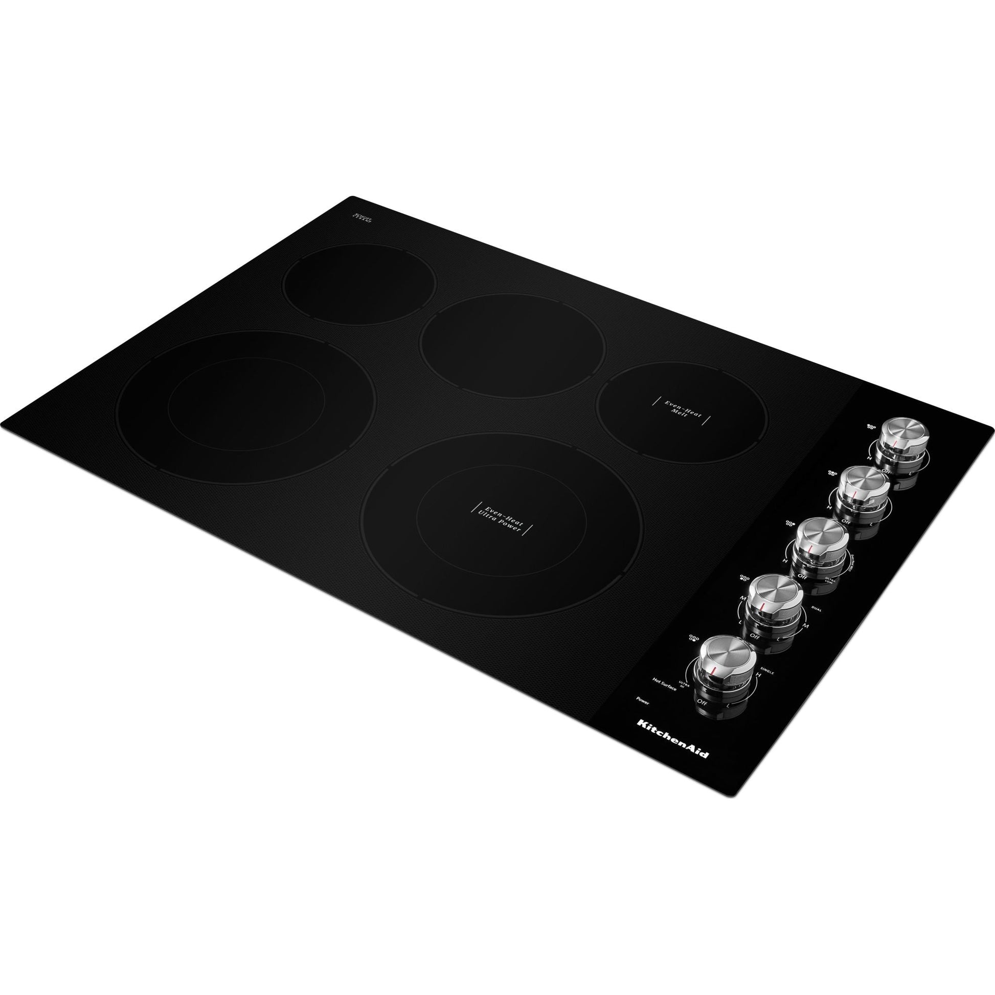 KitchenAid 30" Cooktop (KCES550HBL) - Black