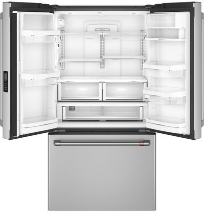 Café 23.1 Cu. Ft. Counter-Depth French-Door Refrigerator Stainless Steel - CWE23SP2MS1