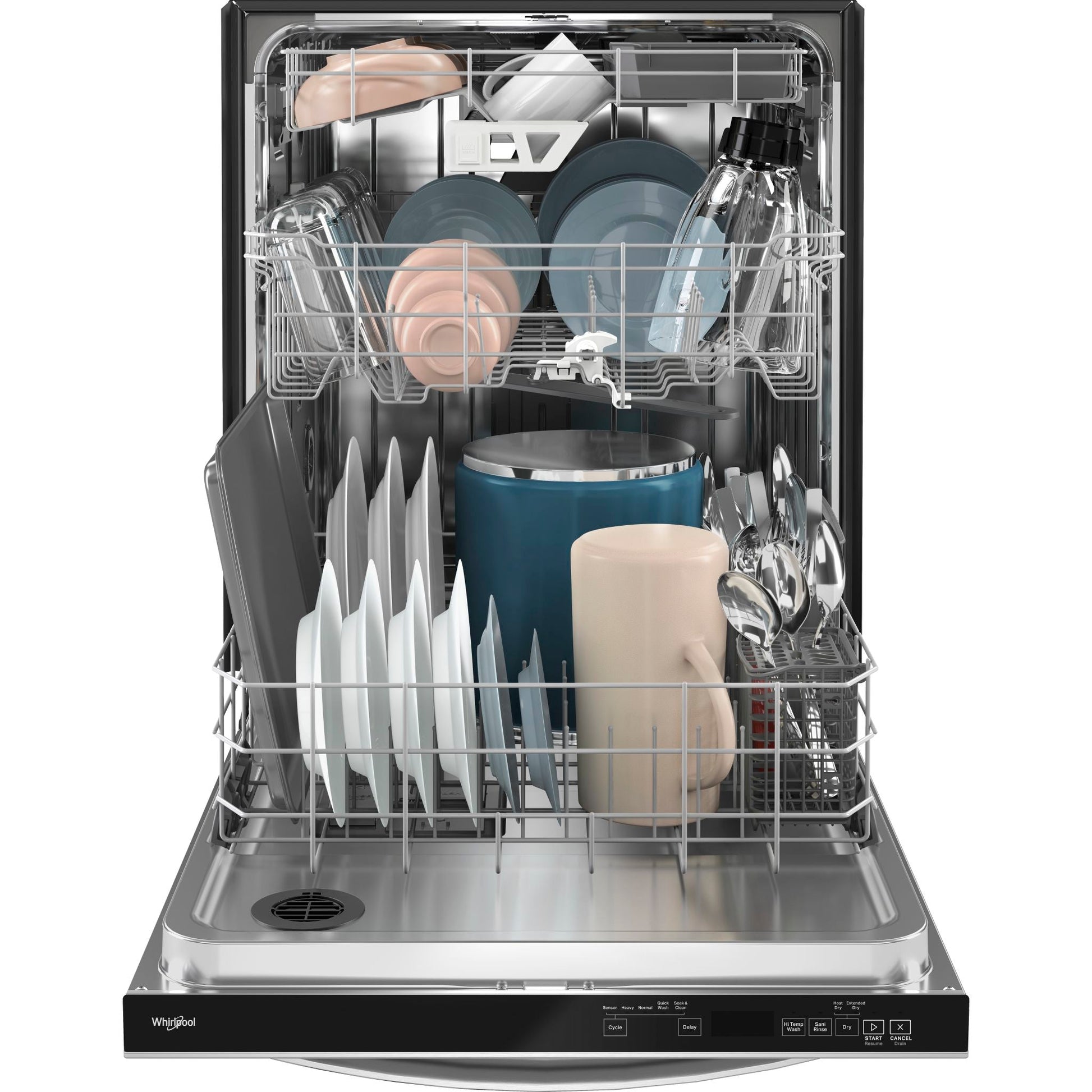 Whirlpool Dishwasher (WDT970SAKZ) - Stainless Steel