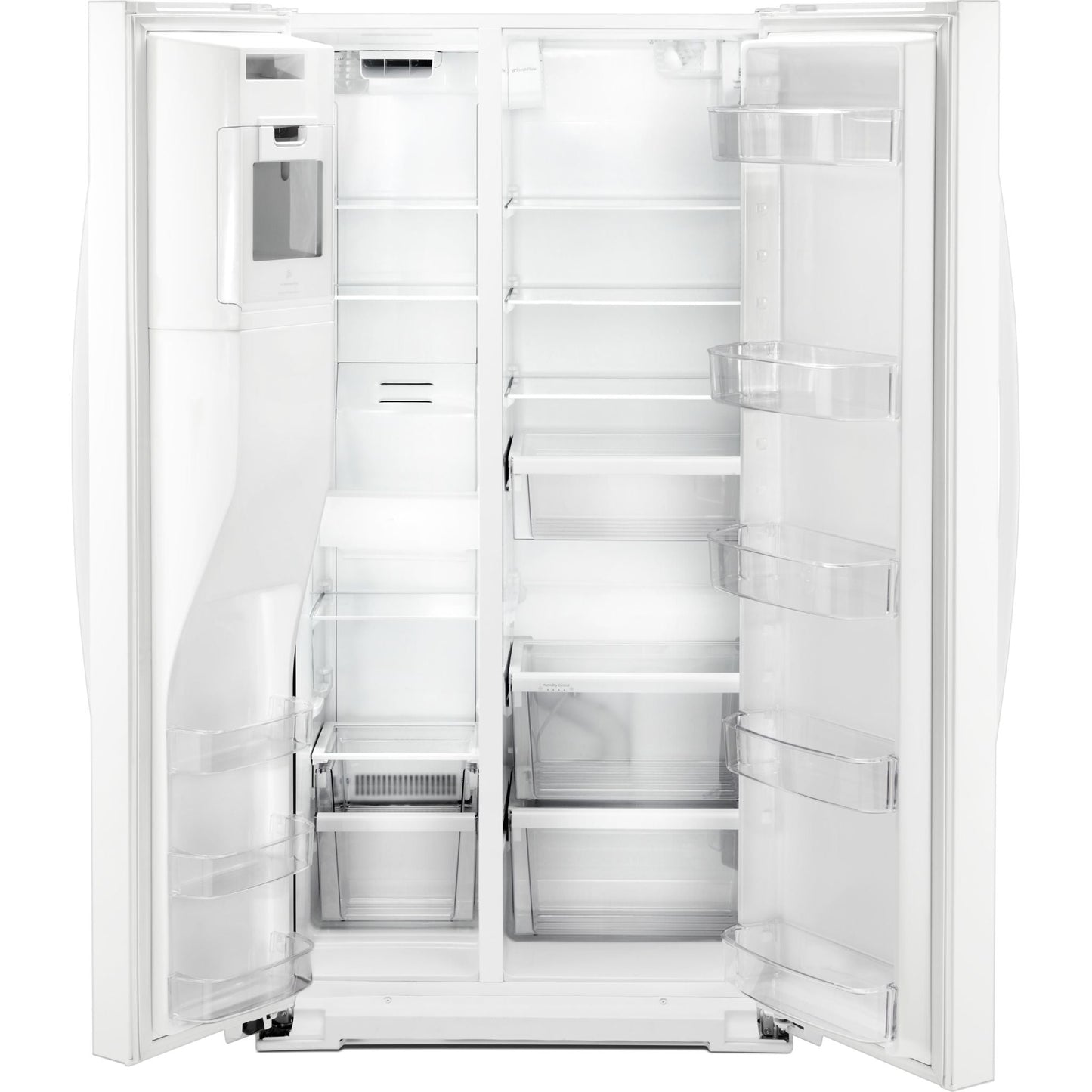 Whirlpool Side x Side Fridge (WRS571CIHW) - White