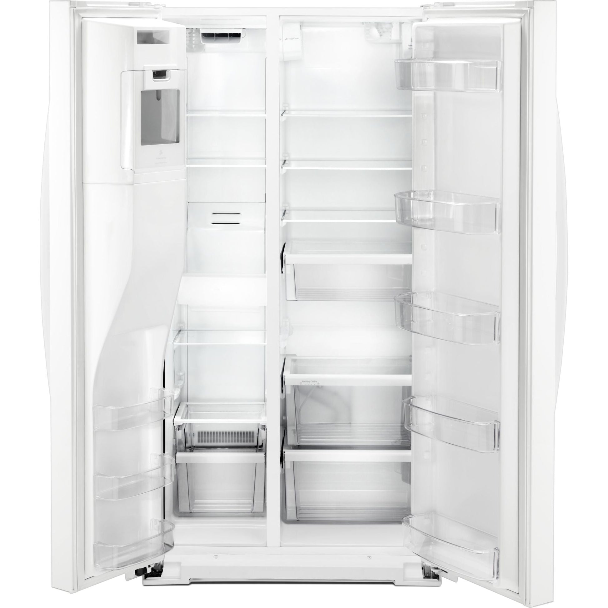 Whirlpool Side x Side Fridge (WRS571CIHW) - White