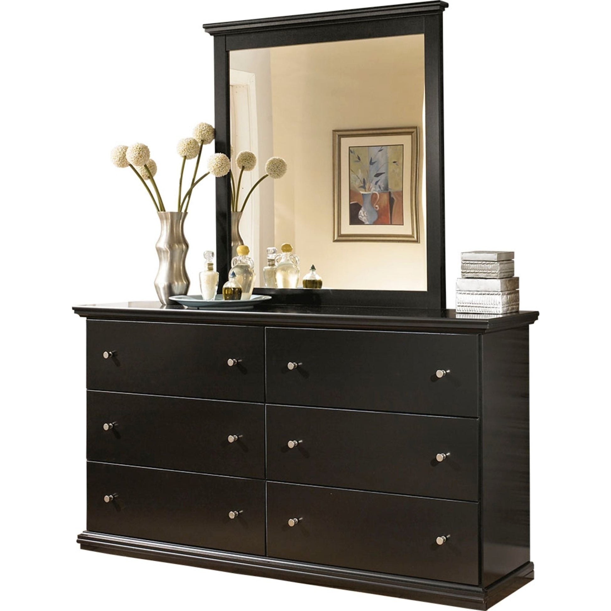 Maribel 5 Piece Bedroom Package - Black