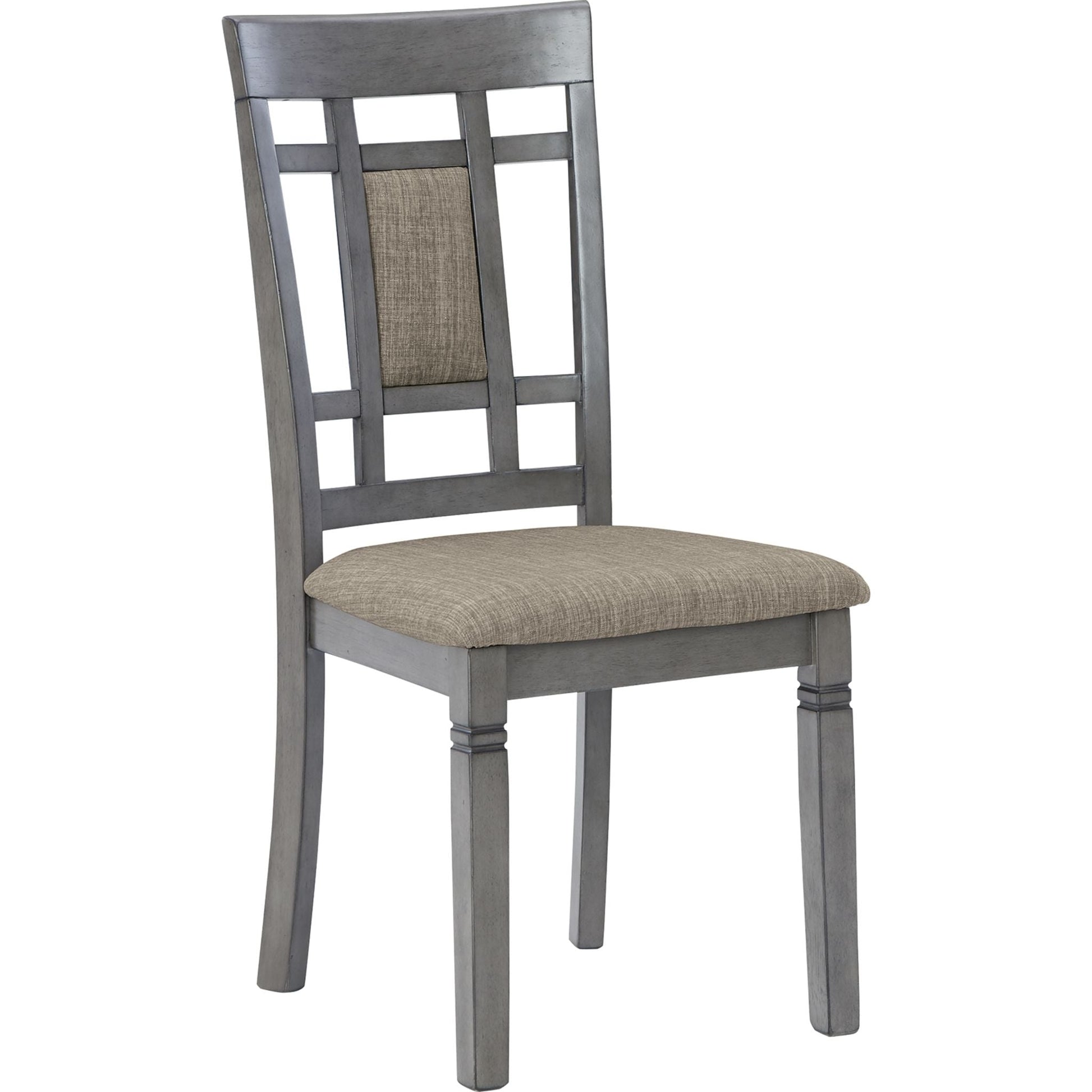 Jayemyer 7 Piece Casual Dining - Charcoal Gray - (D368-425)