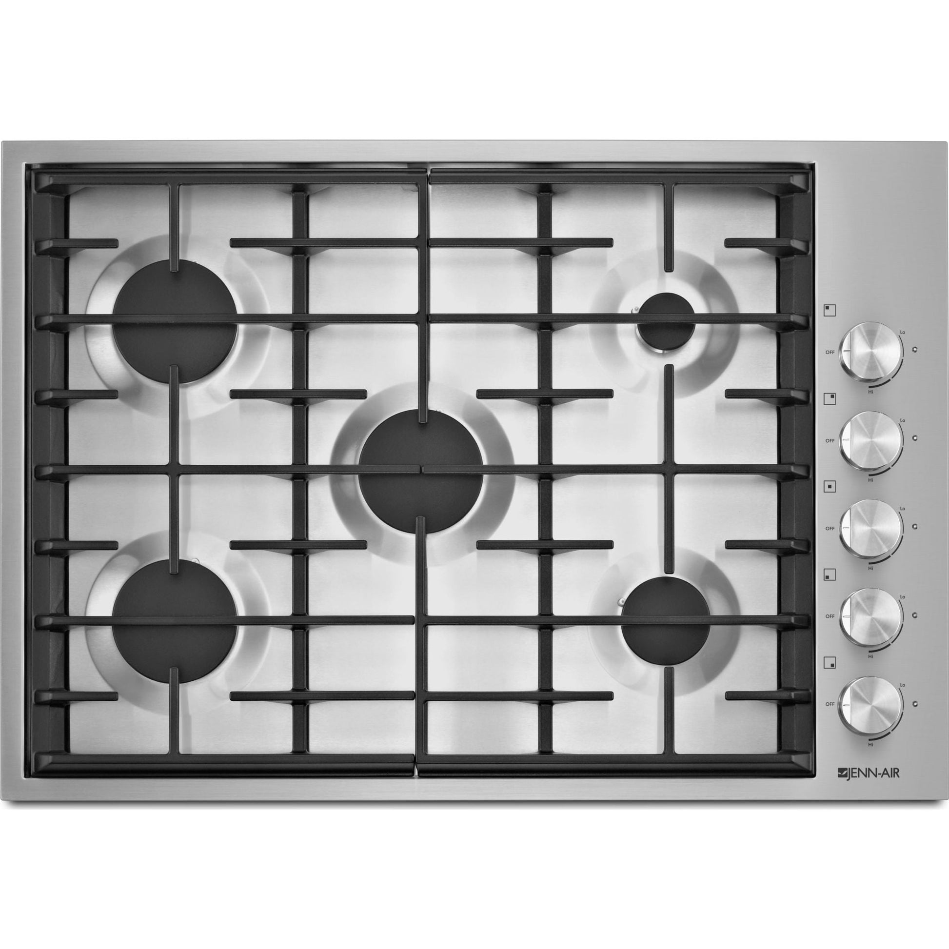 JennAir 30" Gas Cooktop (JGC7530BS) - Stainless Steel