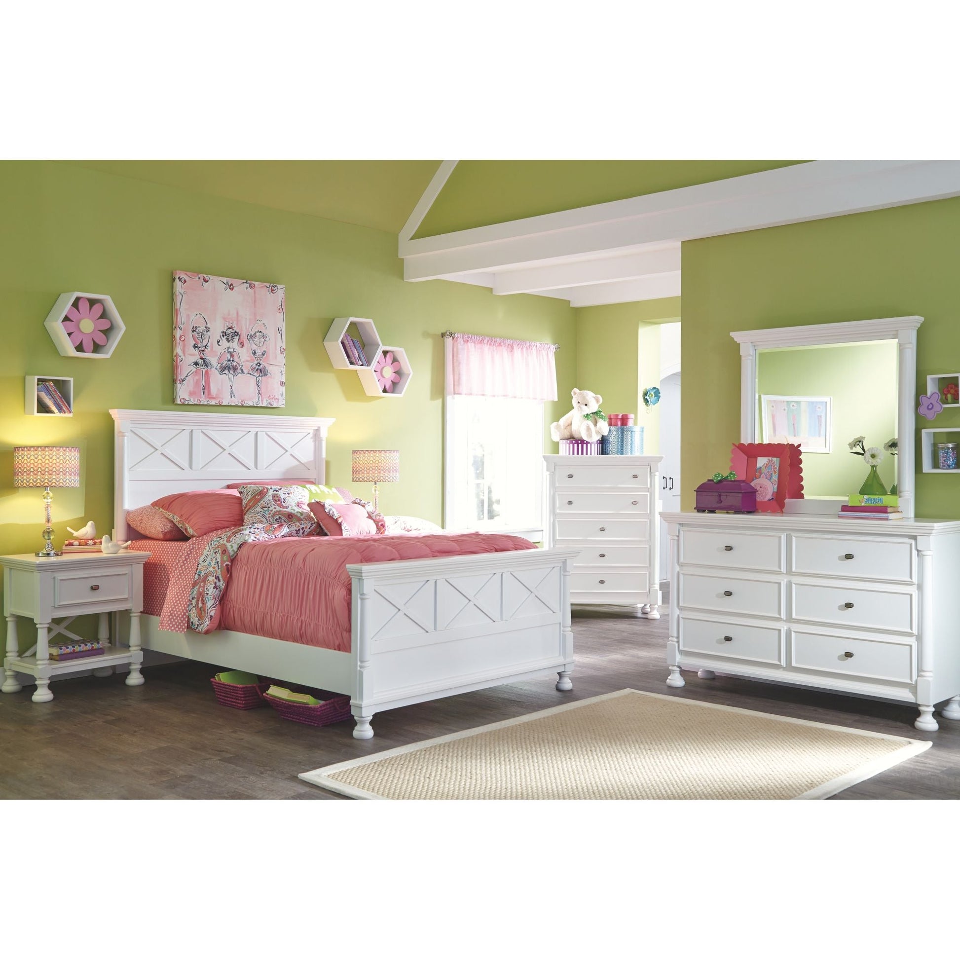 Kaslyn Panel Bed