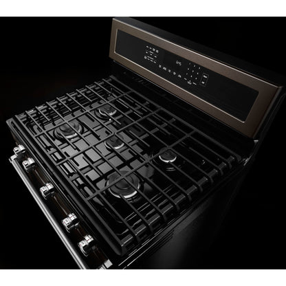 KitchenAid Gas Range (KFGG500EBS) - Black Stainless Steel