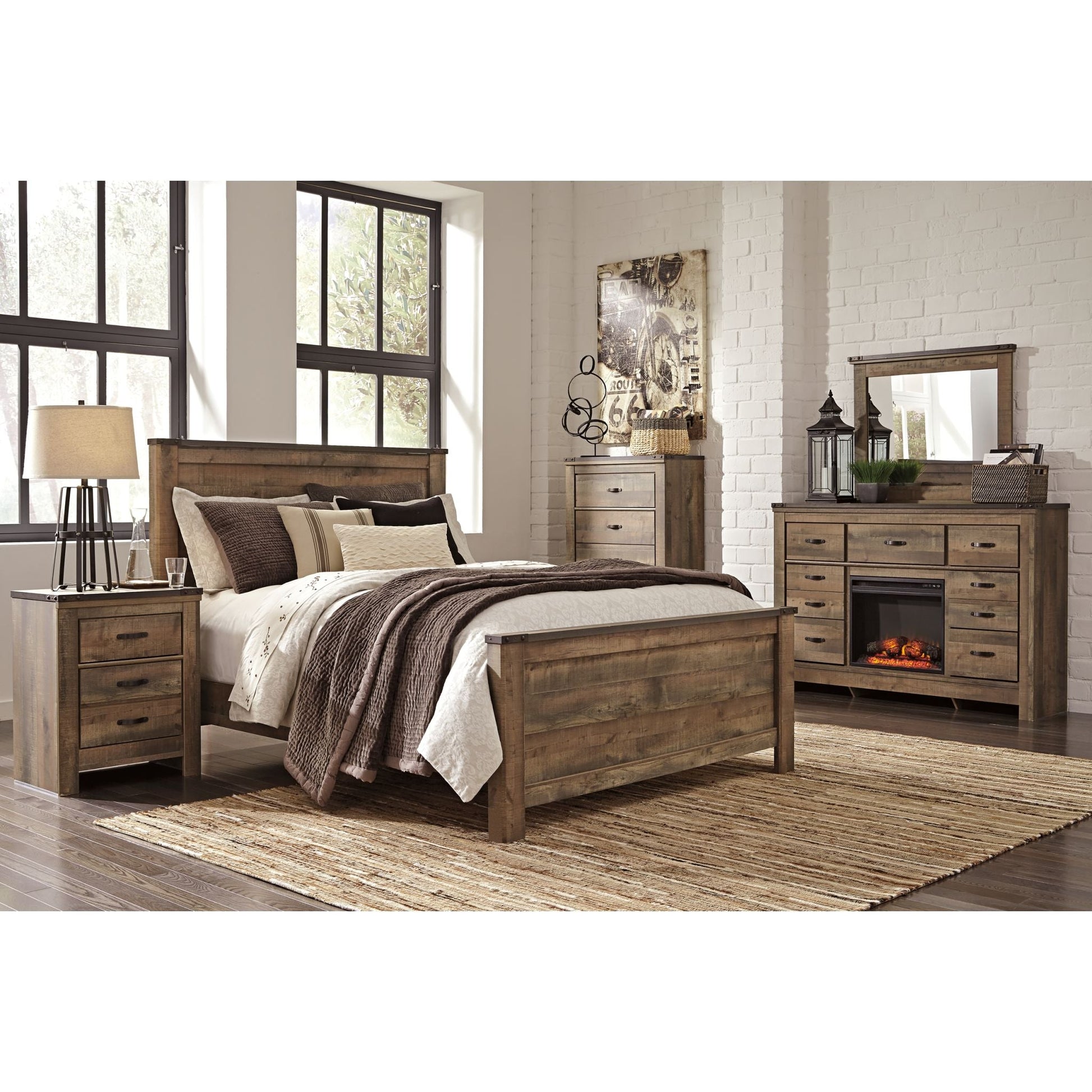 Trinell Dresser - Brown