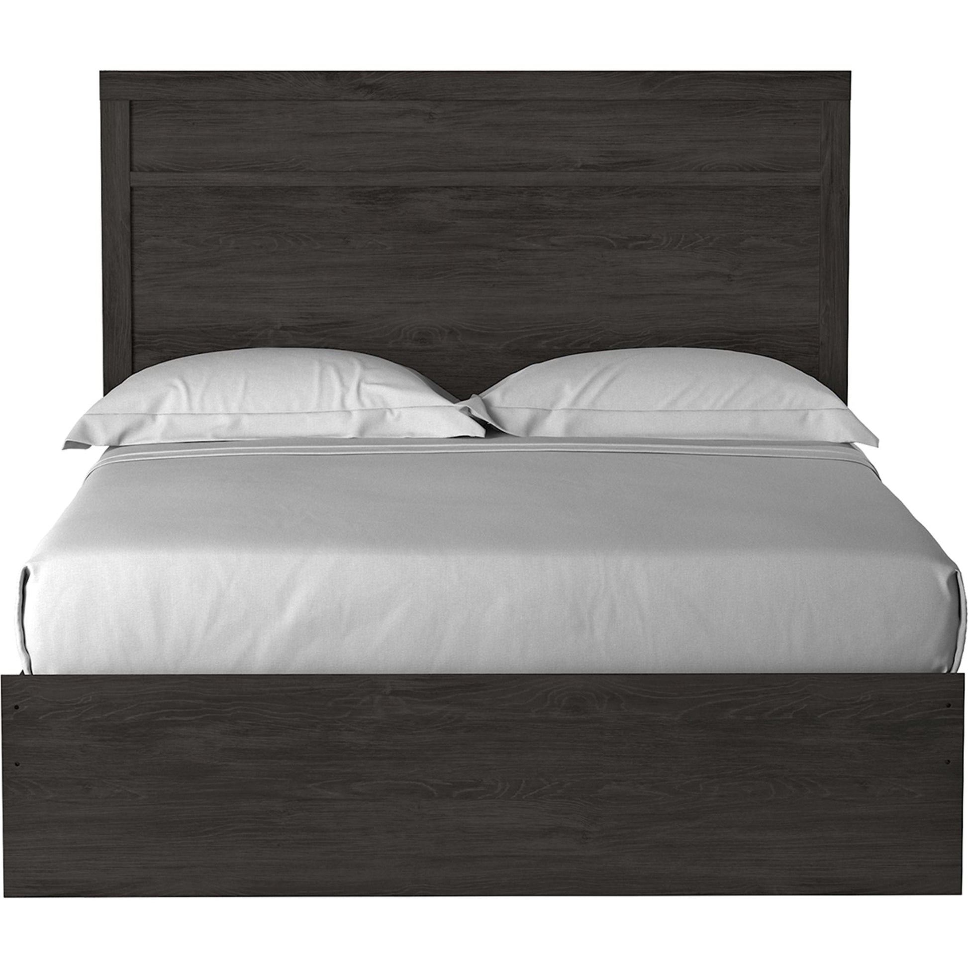 Belachime 3 Piece Queen Panel Bed - Black