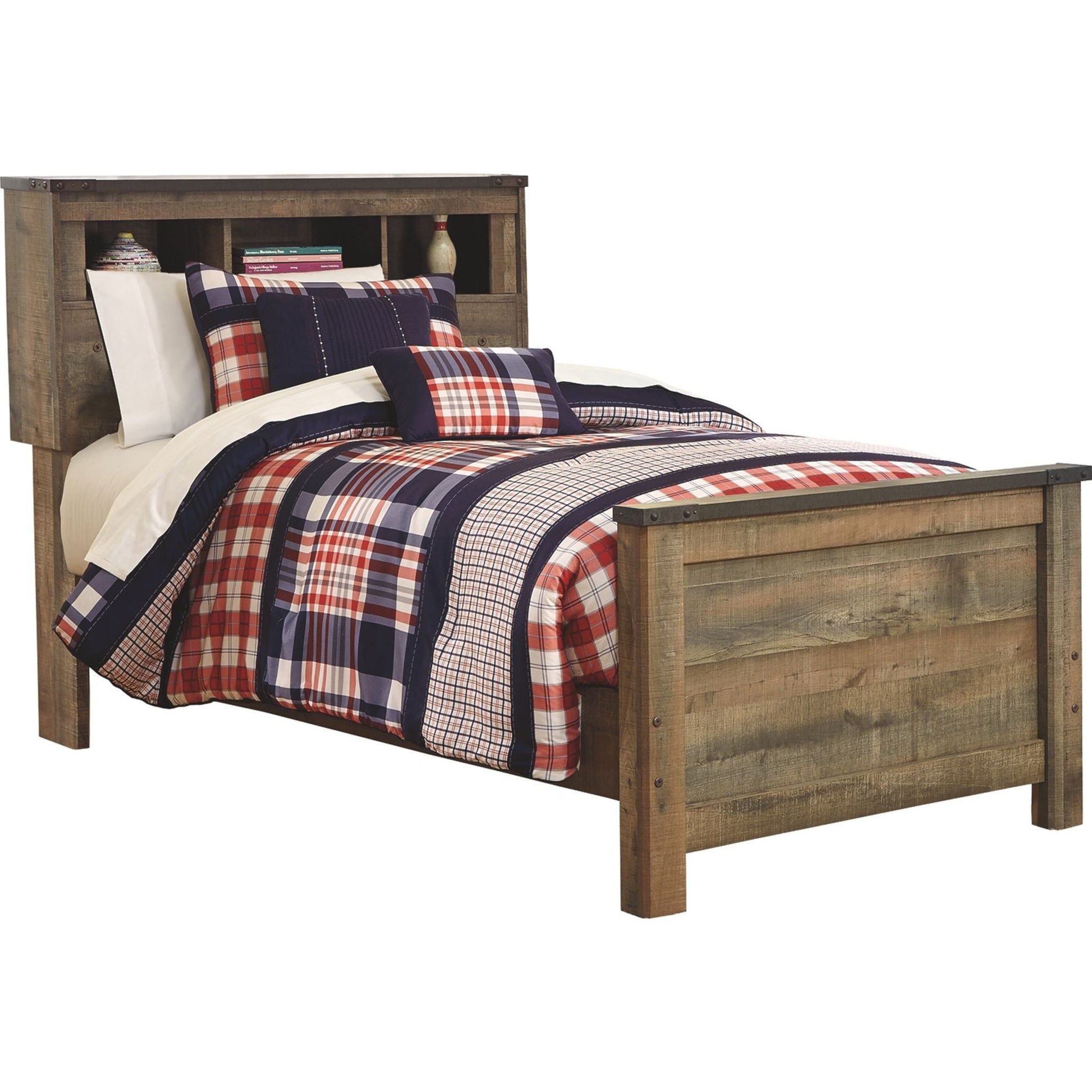 Trinell 5 Piece Twin Bedroom - Brown