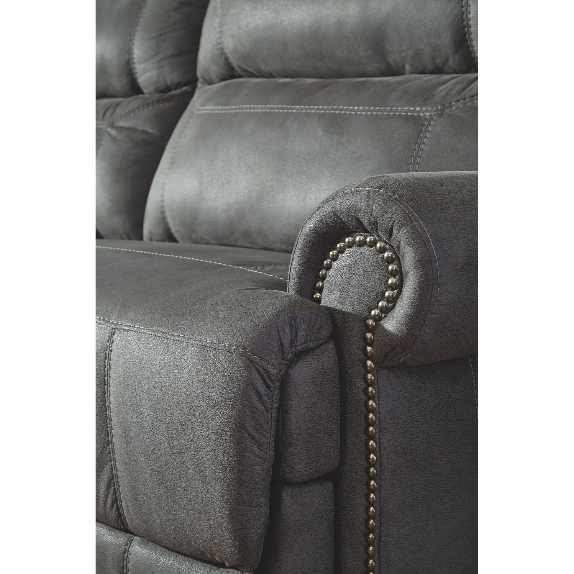 Austere Reclining Sofa - Grey