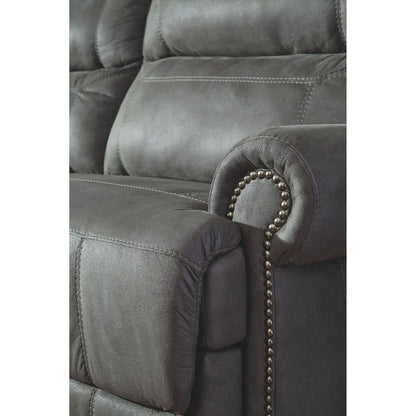 Austere Reclining Sofa - Grey
