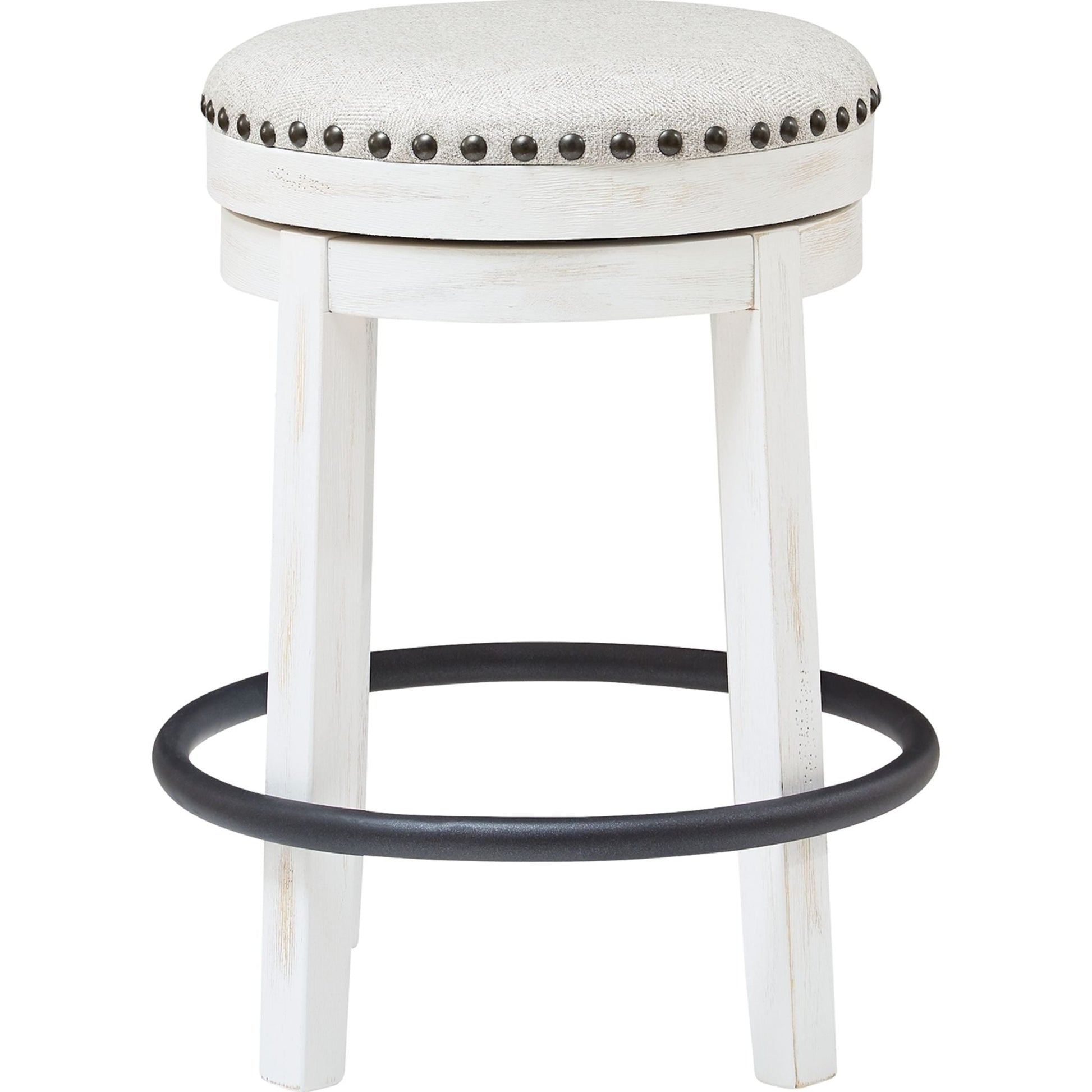 Valebeck Bar Stool - White/Black - (D546-324)
