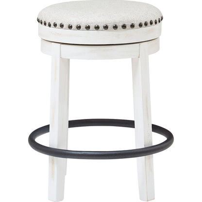 Valebeck Bar Stool - White/Black - (D546-324)