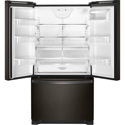 Whirlpool French Door Fridge (WRF535SWHV) - Black Stainless