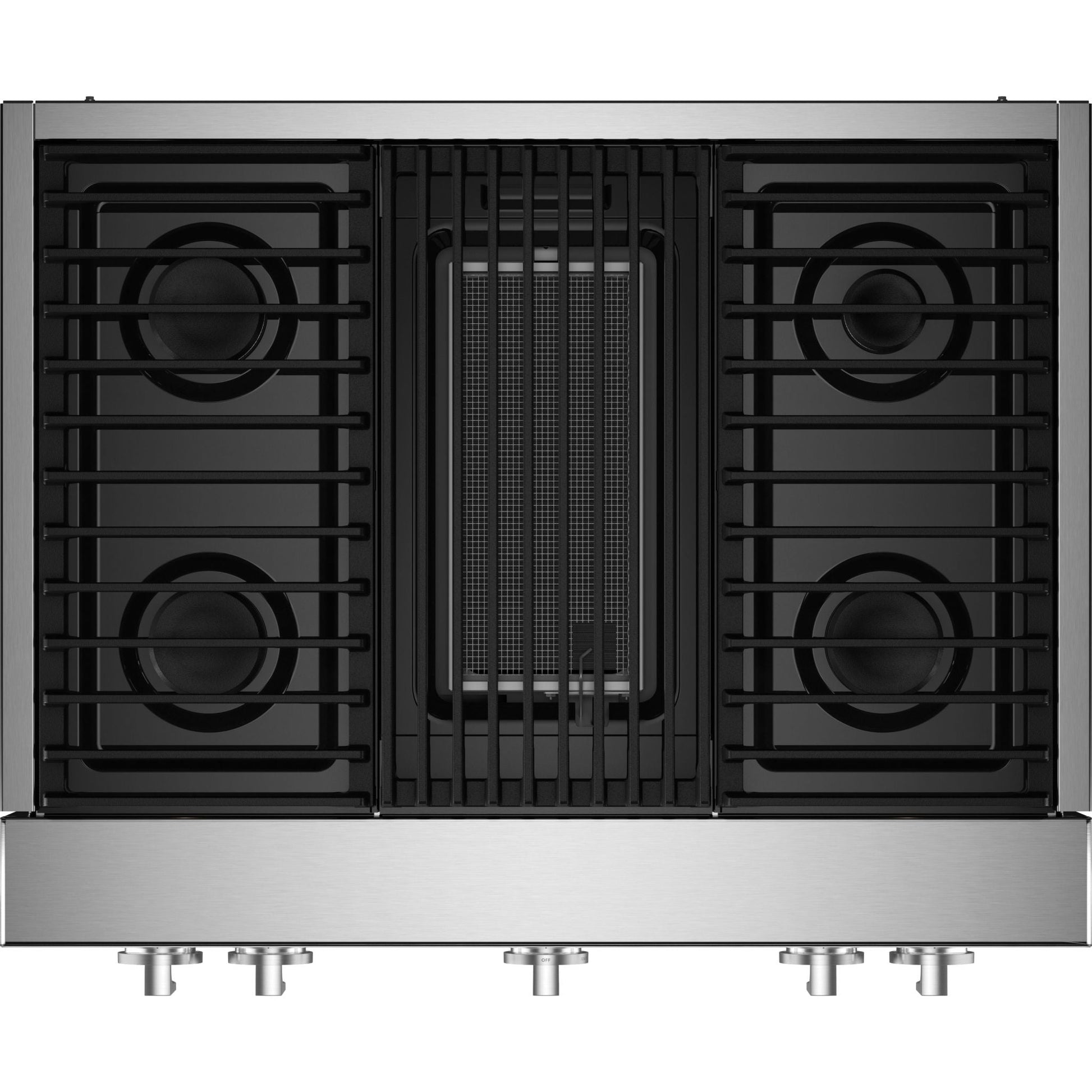 JennAir 36" Gas Cooktop (JGCP636HM) - Floating Glass Black