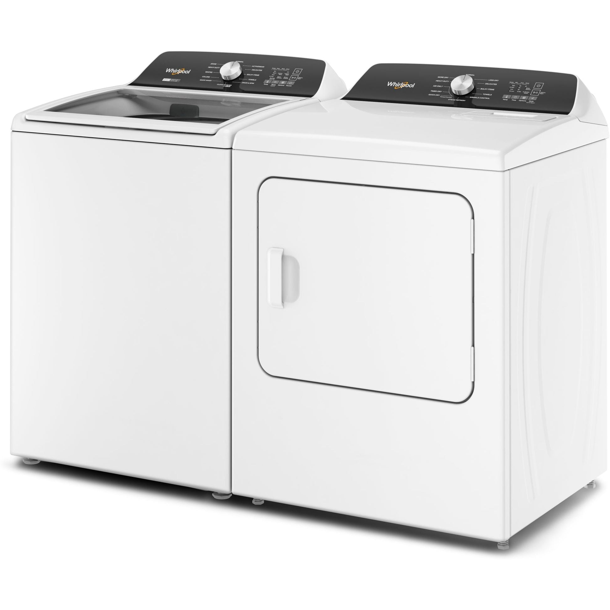 Whirlpool Top Load Pair (1554146K) - White