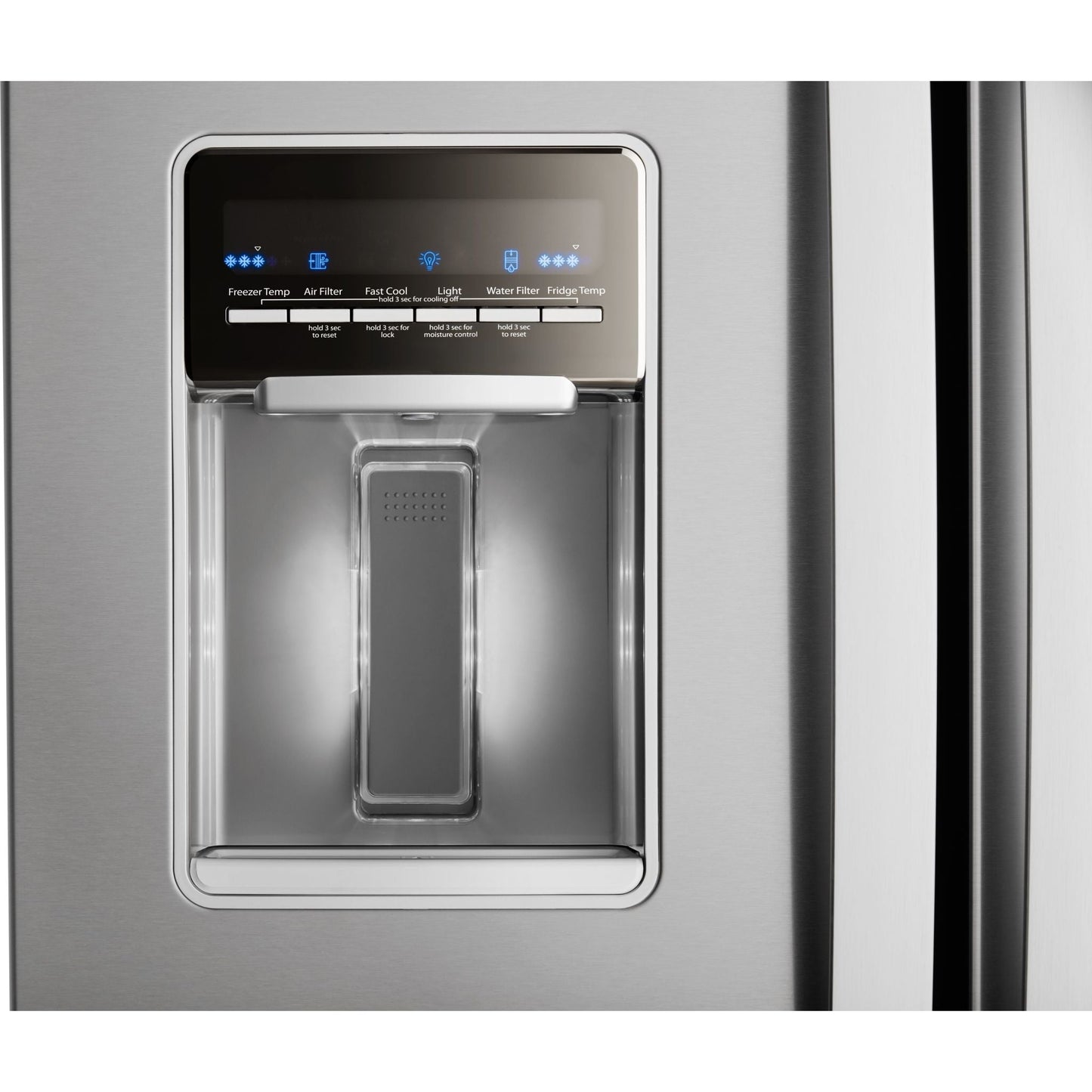 Whirlpool French Door Fridge (WRF560SEHZ) - Stainless Steel