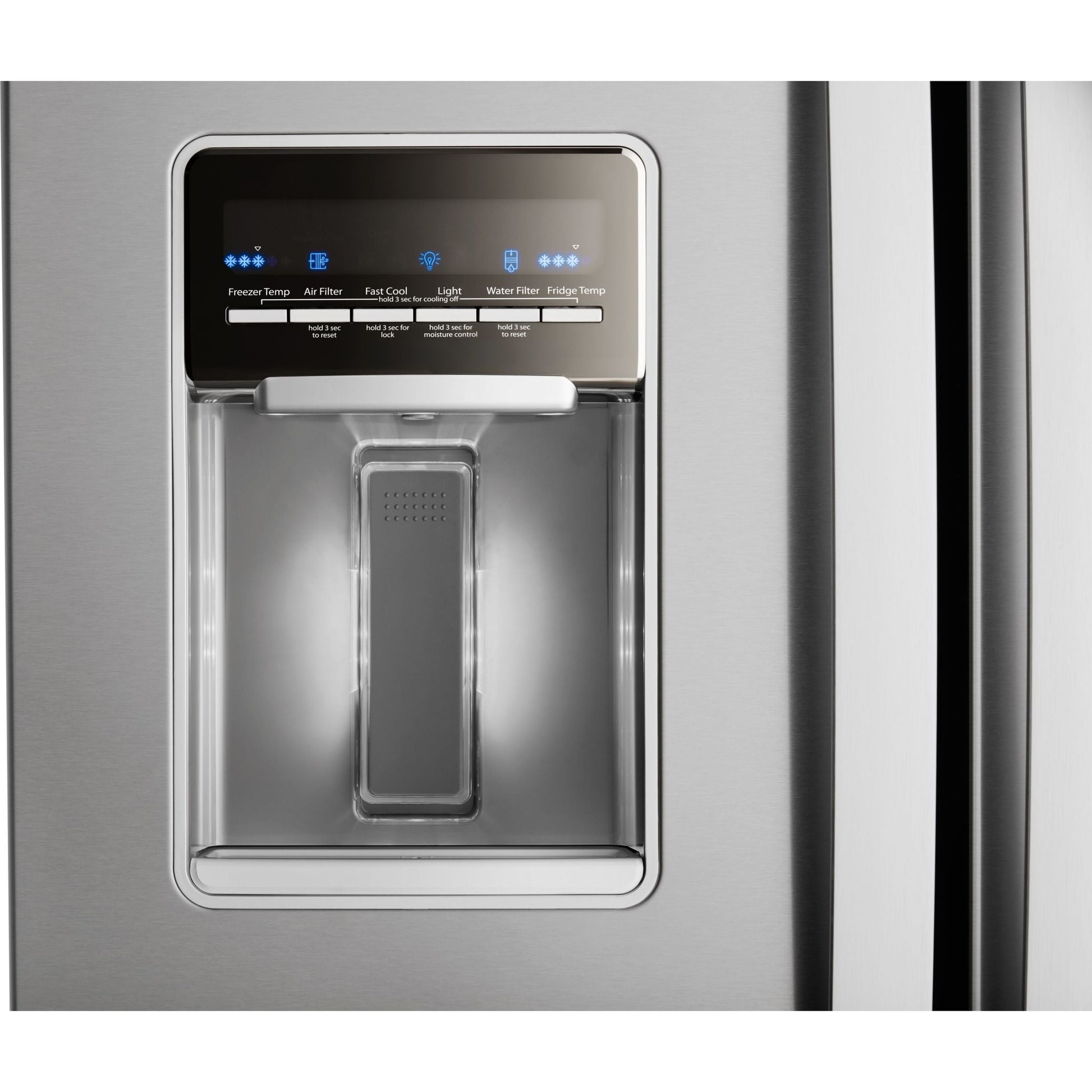 Whirlpool French Door Fridge (WRF560SEHZ) - Stainless Steel