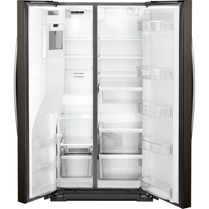 Whirlpool Side x Side Fridge (WRS571CIHV) - Black Stainless