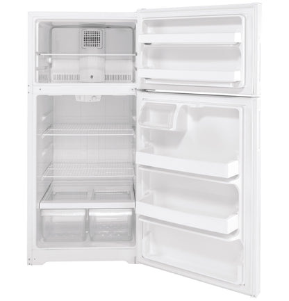Hotpoint Energy Star® 15.6 Cu. Ft. Top Mount Refrigerator White - HPE16BTNLWW