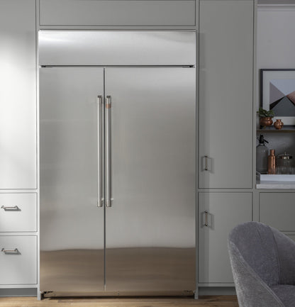 Café 48" Built-In Side-by-Side Refrigerator Stainless Steel - CSB48WP2NS1