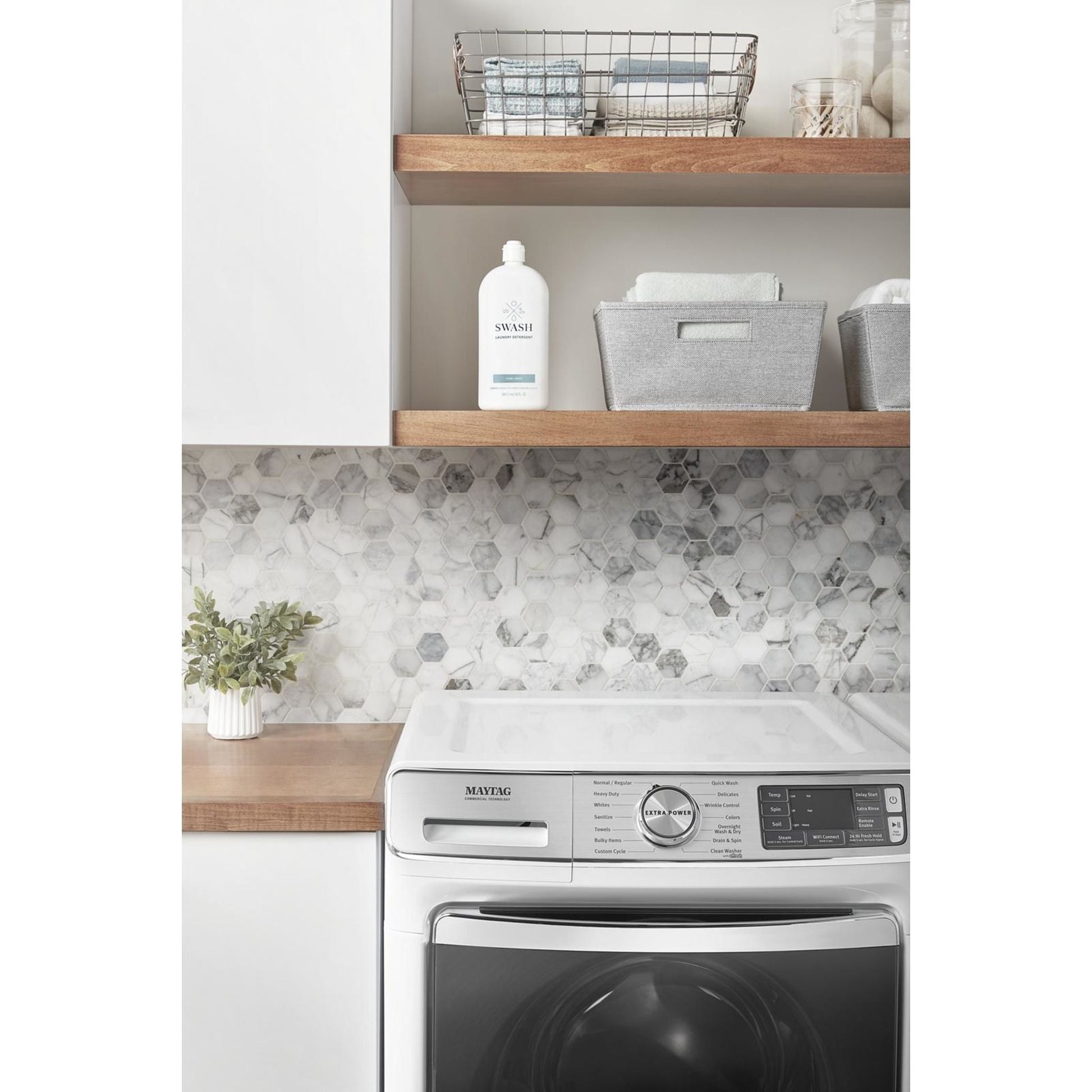 Maytag Front Load Washer (MHW8630HW) - White