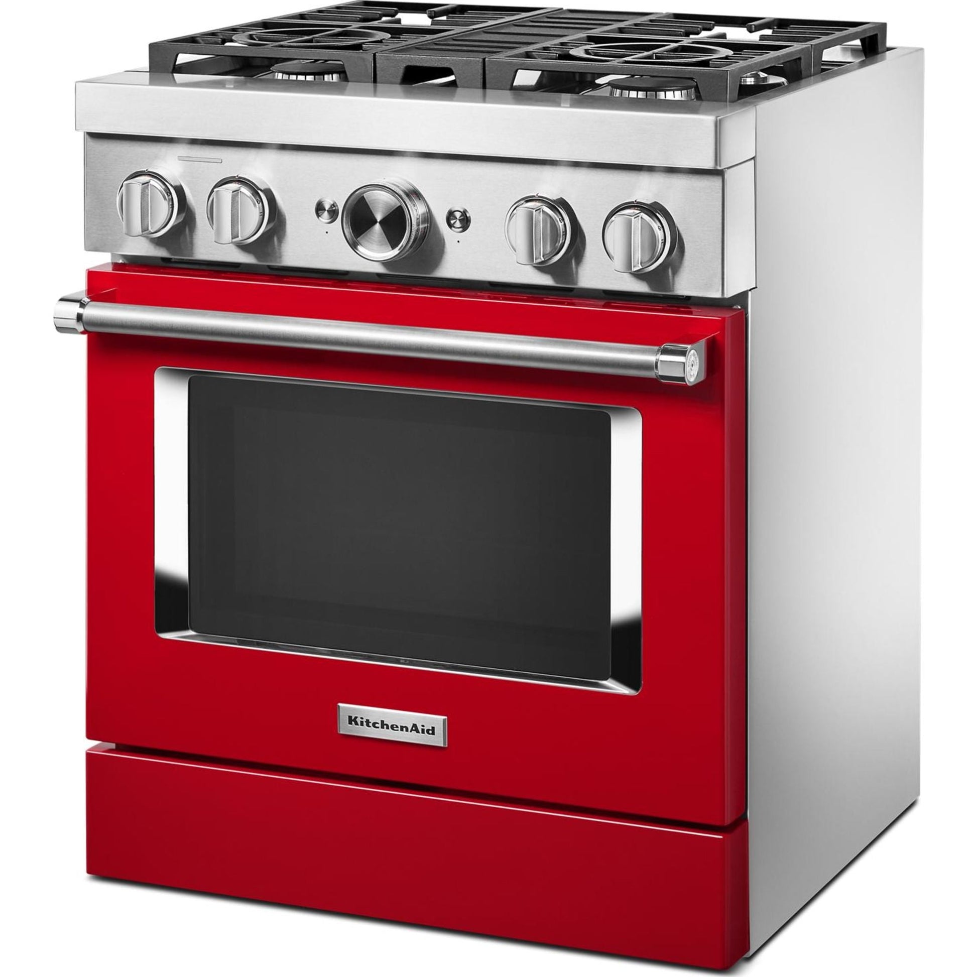 KitchenAid Dual Fuel Range (KFDC500JPA) - Passion Red