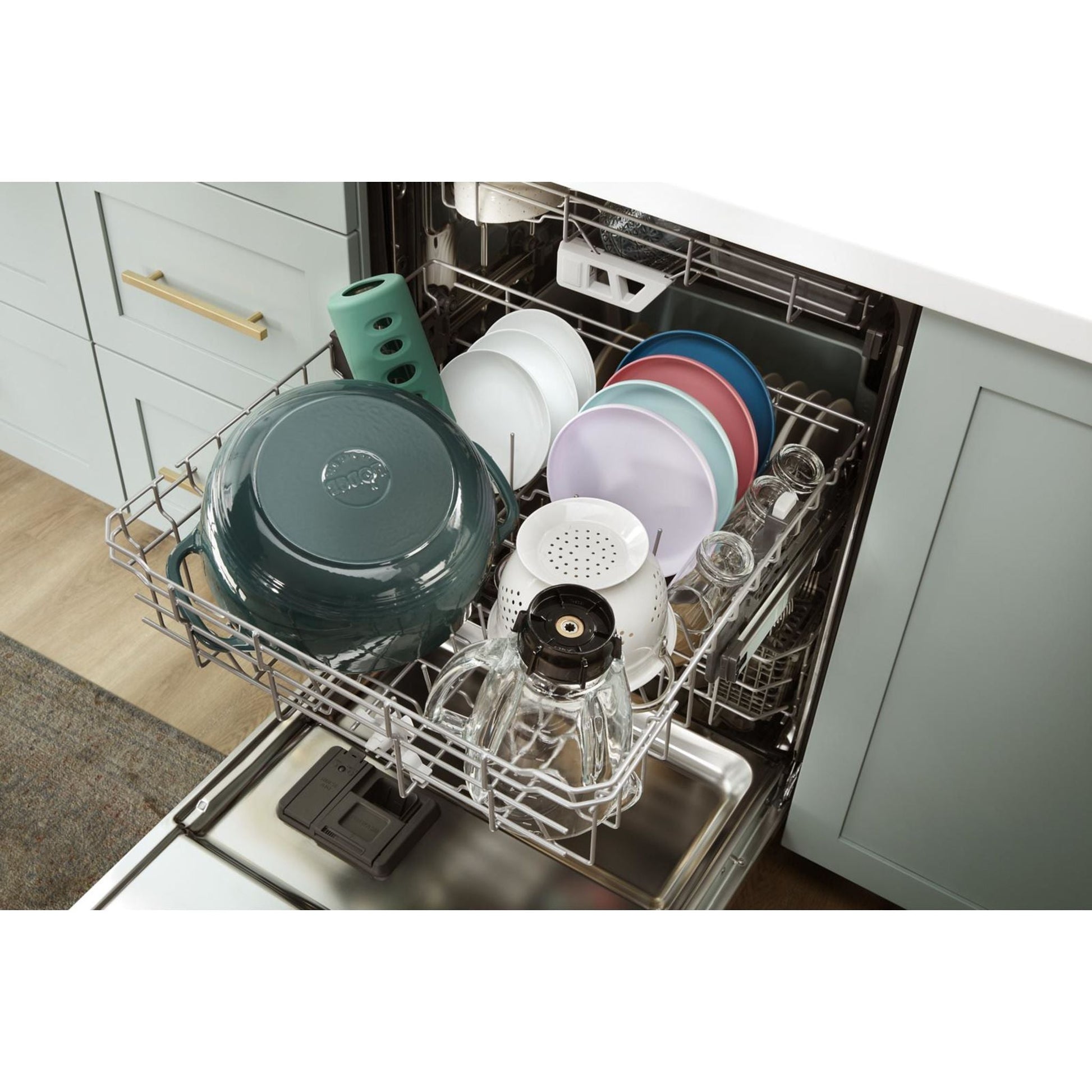 Whirlpool Dishwasher (WDT970SAKV) - BLACK STAINLESS
