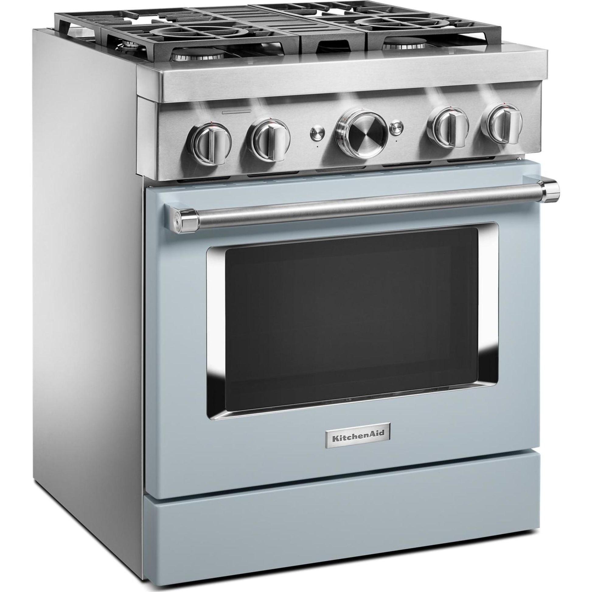 KitchenAid Dual Fuel Range (KFDC500JMB) - Misty Blue