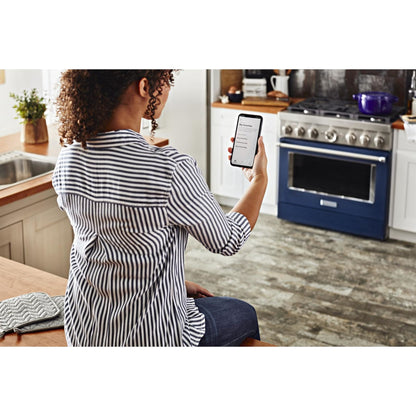 KitchenAid Gas Range (KFGC506JIB) - Ink Blue