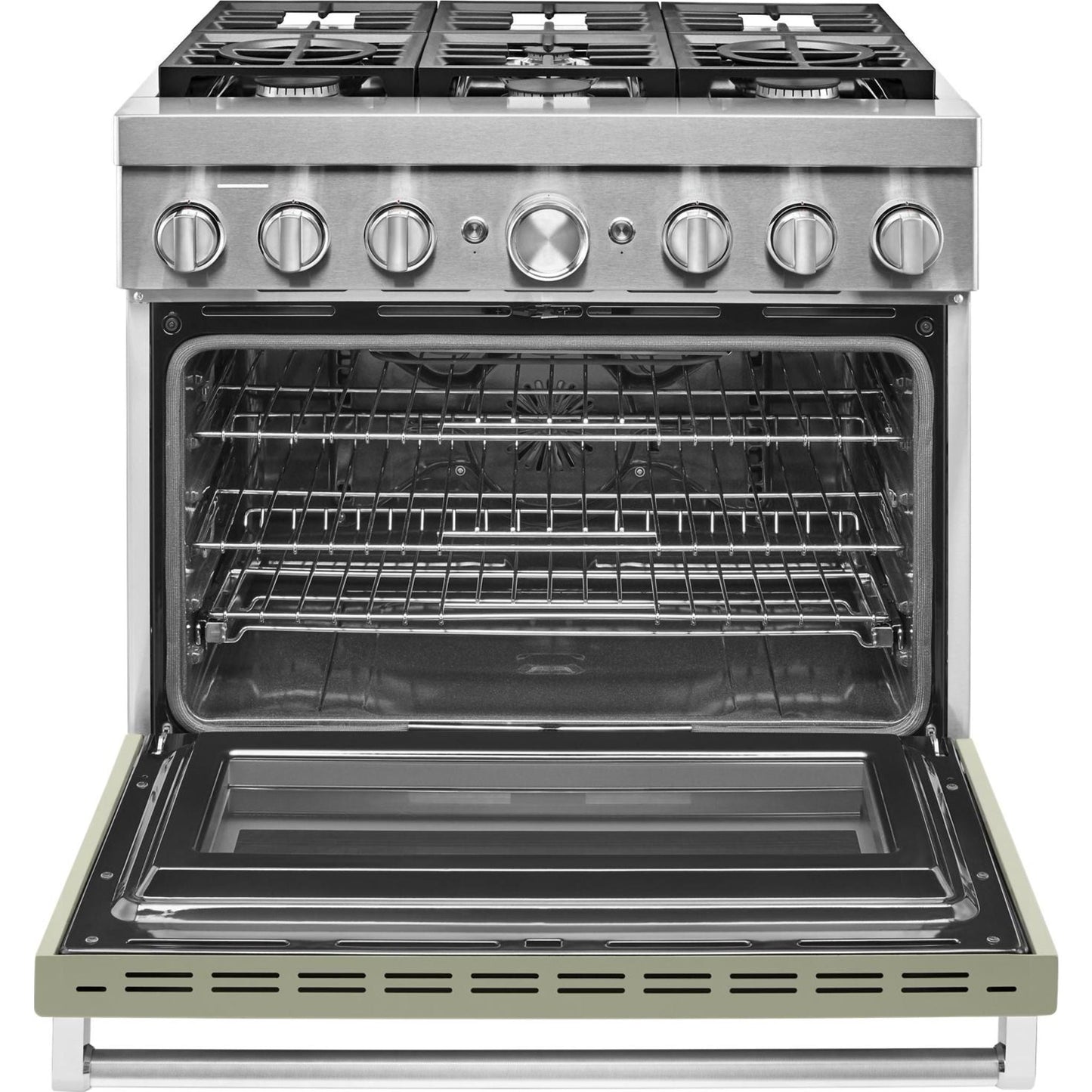 KitchenAid Dual Fuel Range (KFDC506JAV) - Avocado Cream