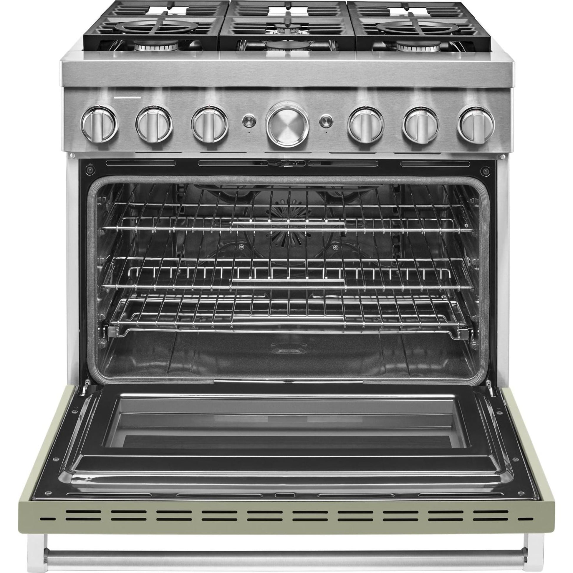 KitchenAid Dual Fuel Range (KFDC506JAV) - Avocado Cream